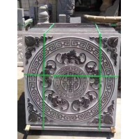 浮雕壁畫、線雕壁畫、透雕壁畫、梅蘭竹菊荷青石壁畫